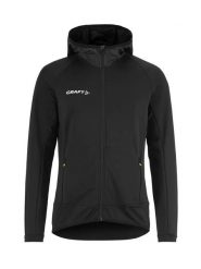 Craft Extend Full Zip W treningowa bluza elastyczna. Czarne bluzy damskie Craft, m, bez wzorów, z poliesteru, bez kaptura. Za 353.00 zł.