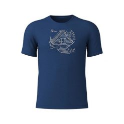 T-shirt Löffler Cottage-Tencel(Tm). Niebieskie t-shirty męskie LOFFLER, l, bez wzorów, z dzianiny, bez kołnierzyka. Za 379.90 zł.