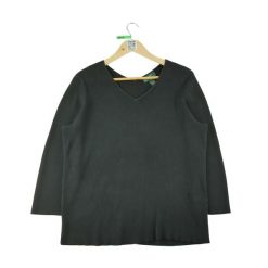 Second life - Kobiety Czarny Sweter - Stan bardzo dobry. Czarne swetry damskie Ralph Lauren, bez wzorów, sportowe, bez kołnierzyka, bez ramiączek, bez kaptura. Za 127.76 zł.