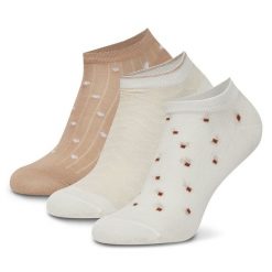 Skarpety krótkie Nine West. Brązowe skarpety damskie Nine West, bez wzorów. Za 39.99 zł.