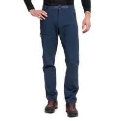 Spodnie Rab Incline As-Deep Ink 32_M. Niebieskie spodnie sportowe męskie RAB, m, bez wzorów, z softshellu, trekkingowe. Za 474.99 zł.