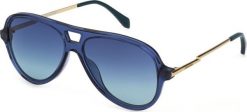Zadig&Voltaire Damskie Okulary przeciwsłoneczne ZADIG&VOLTAIRE model SZV309580955 (Szkło/Zausznik/Mostek) 58/14/135 mm) NoSize. Okulary przeciwsłoneczne damskie Zadig&Voltaire. Za 340.33 zł.