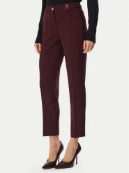 Marciano Guess Spodnie materiałowe G6BB23 W4348 Bordowy Regular Fit. Czerwone spodnie materiałowe damskie Marciano Guess, z aplikacjami, z materiału. Za 779.99 zł.