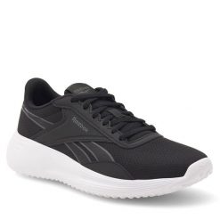 Buty do biegania Reebok. Czarne obuwie sportowe damskie Reebok, bez wzorów, do biegania. Za 199.99 zł.