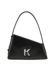 Karl Lagerfeld Jeans Torebka A1W30334 Czarny. Czarne torebki do ręki damskie Karl Lagerfeld Jeans, bez wzorów, z jeansu, bez dodatków. Za 549.99 zł.