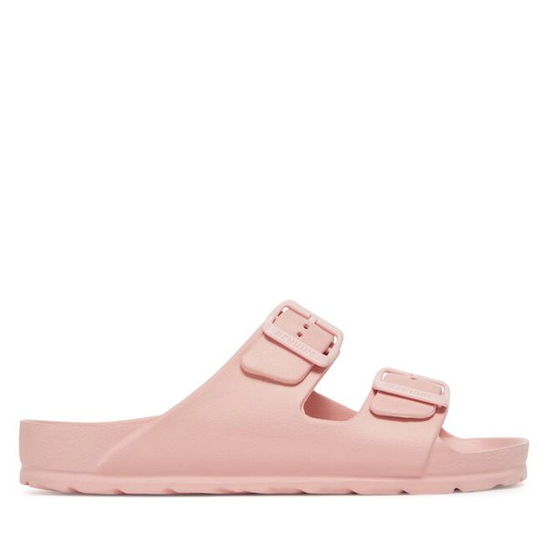 Klapki Genuins. Czerwone klapki damskie Genuins, bez wzorów, bez obcasa. Za 179.99 zł.