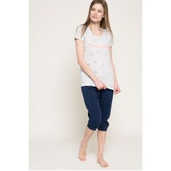 Henderson Ladies - Piżama. Szare piżamy damskie Henderson Ladies, z nadrukiem, z bawełny. W wyprzedaży za 69.90 zł.