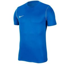 Koszulka treningowa męska Nike Park 20. Niebieskie koszulki sportowe męskie Nike, m, bez wzorów, z dzianiny, bez kołnierzyka, bez ramiączek, na fitness i siłownię, dri-fit (nike). Za 98.50 zł.