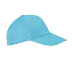 Buzz 5 Panel Baseball Cap. Fioletowe czapki i kapelusze damskie SOL'S, bez wzorów. Za 23.99 zł.