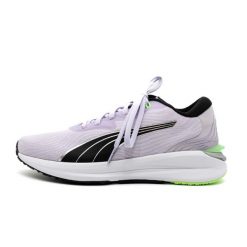 Buty do biegania damskie PUMA Electrify Nitro 2. Fioletowe obuwie sportowe damskie Puma, bez wzorów, z materiału, do biegania. Za 309.99 zł.