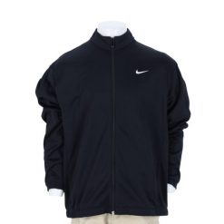 Męska czarna bluza golfowa Therma-Fit. Czarne bluzy sportowe męskie Nike, l, bez wzorów, ze skóry, bez kaptura, na fitness i siłownię. Za 119.24 zł.