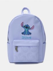 Plecak z regulowanymi szelkami Lilo & Stitch - błękitny. Niebieskie plecaki damskie Sinsay, bez wzorów. W wyprzedaży za 29.99 zł.