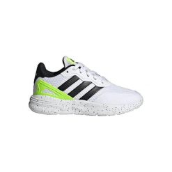 Buty do biegania Chłopak Adidas Nebzed biały. Białe buty sportowe chłopięce Adidas, bez wzorów, bez zapięcia, do biegania. Za 202.99 zł.