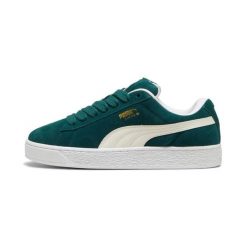 Sneakersy Puma Suede XL. Zielone obuwie sportowe damskie Puma, bez wzorów, trekkingowe, Puma Suede. Za 590.00 zł.