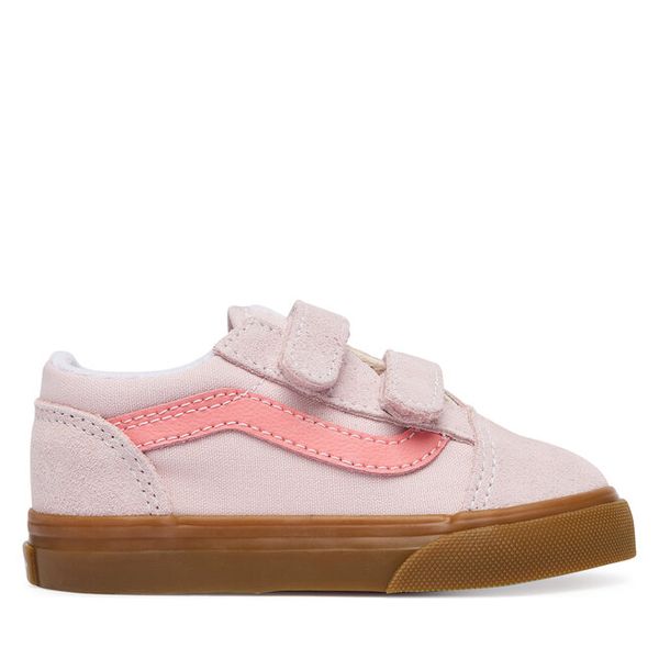 Tenisówki Vans. Czerwone trampki i tenisówki dziewczęce Vans, bez wzorów, bez zapięcia. Za 169.99 zł.