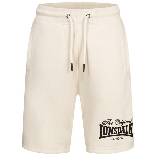 Szorty Lonsdale Hulton. Brązowe buty sportowe męskie Lonsdale, m, bez wzorów, z bawełny, na fitness i siłownię. Za 183.00 zł.