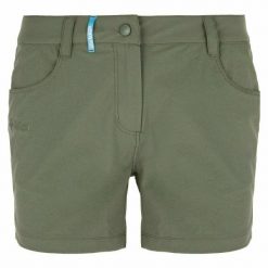 Damskie szorty outdoorowe Kilpi BREE-W. Zielone szorty sportowe damskie Kilpi, s, bez wzorów, z nylonu, sportowe, trekkingowe. Za 138.03 zł.