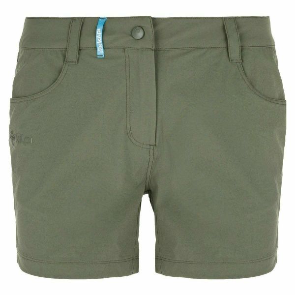 Damskie szorty outdoorowe Kilpi BREE-W. Zielone szorty sportowe damskie Kilpi, s, bez wzorów, z nylonu, sportowe, trekkingowe. Za 138.03 zł.