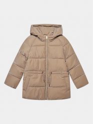 Mayoral Kurtka zimowa 7.416 Brązowy Regular Fit. Brązowe buty zimowe dziewczęce Mayoral, na zimę, bez wzorów, z syntetyku, bez kaptura. Za 339.99 zł.