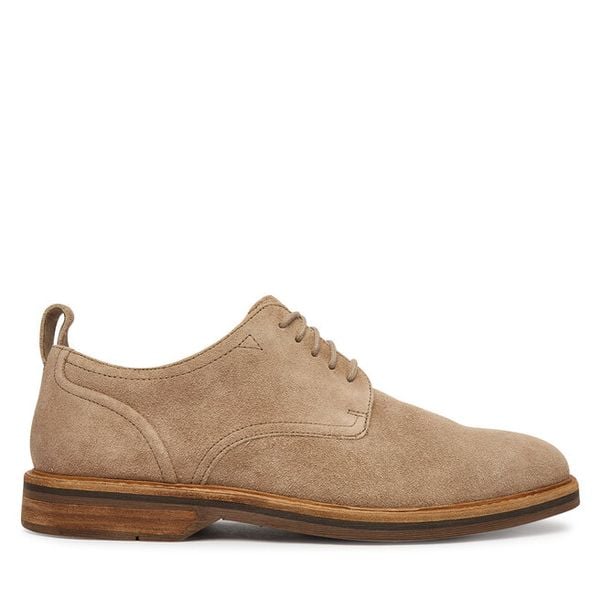Półbuty Clarks. Szare półbuty na co dzień męskie Clarks, bez zapięcia. Za 359.99 zł.