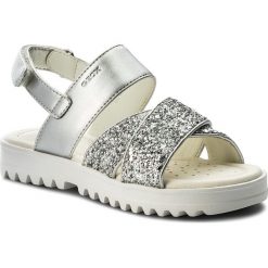 Sandały GEOX - J S.Coralie G.C J826EC 0EWNF C1007 Silver. Sandały dziewczęce marki Geox. W wyprzedaży za 189.00 zł.