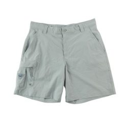 Second life - Columbia Krótkie Spodenki Męskie Cargo PFG W34 - Stan bardzo dobry. Szare krótkie spodenki sportowe męskie Columbia, l, bez wzorów, z materiału, trekkingowe. Za 106.46 zł.