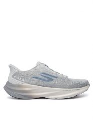Skechers Buty do biegania Aero Spark Slip-Ins 246205/GYCC Szary. Szare buty sportowe męskie Skechers, z materiału, bez zapięcia, do biegania. Za 649.99 zł.