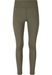 Damskie legginsy Athlecia Franz. Szare legginsy damskie Endurance, bez wzorów, z elastanu, z podwyższonym stanem, do biegania. Za 218.50 zł.