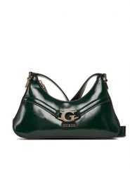 Guess Torebka 178716 Zielony. Zielone torebki do ręki damskie Guess, z aplikacjami, ze skóry, bez dodatków. Za 289.99 zł.