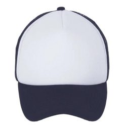 Czapka Z Daszkiem Bubble Colour Block. Białe czapki i kapelusze damskie SOL'S, bez wzorów. Za 33.99 zł.