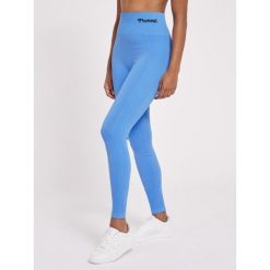 Damskie wysokie legginsy Hummel TIF. Niebieskie legginsy damskie Hummel, xs, bez wzorów. Za 122.50 zł.