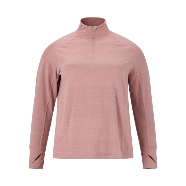 Sweter damski Q Sportswear Fermier. Brązowe swetry damskie ENDURANCE Q, bez wzorów, z materiału, eleganckie, bez kołnierzyka, bez ramiączek, bez kaptura. Za 164.50 zł.