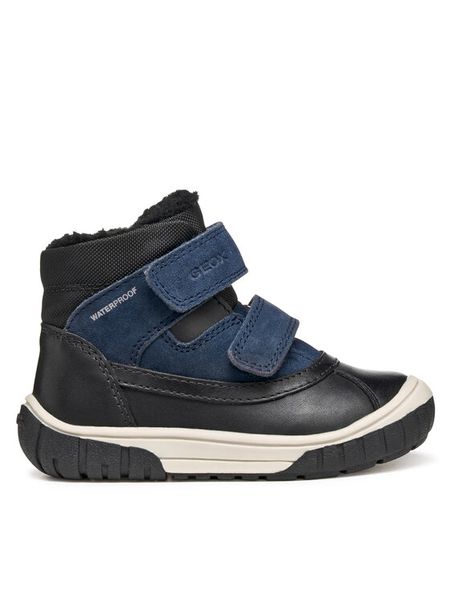 Geox Kozaki B Omar Wpf B462DC 04322 C4429 S Granatowy. Niebieskie buty zimowe chłopięce Geox, bez wzorów, ze skóry, bez zapięcia. Za 309.99 zł.