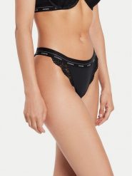 Guess Figi brazylijskie O4YE00 PZ01C Czarny. Czarne figi damskie Guess, l, z aplikacjami, z syntetyku. Za 69.99 zł.