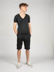 La Haine Inside Us Spodnie "Denver-Unisex" | A2232 4M | Mężczyzna | Czarny. Czarne spodnie materiałowe męskie La Haine Inside Us, m, bez wzorów, z bawełny. W wyprzedaży za 599.00 zł.