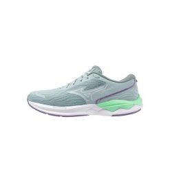 Buty do biegania damskie Mizuno Wave Revolt 3. Białe obuwie sportowe damskie Mizuno, bez wzorów, do biegania, mizuno wave. Za 299.99 zł.