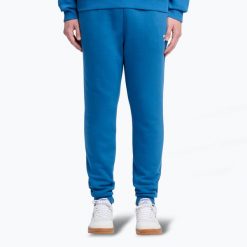 Spodnie męskie Reebok Identity Small Logo Fleece Jogger. Niebieskie buty sportowe męskie Reebok, m, bez wzorów, na fitness i siłownię. Za 159.99 zł.
