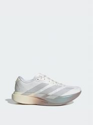 Adidas Buty do biegania adizero Evo Sl Shoes KJ2552 Biały. Białe obuwie sportowe damskie Adidas, bez wzorów, z materiału, do biegania. Za 648.99 zł.