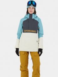 Kurtka Narciarska Damska Fundango Birch Eco Logo. Niebieskie kurtki snowboardowe damskie Fundango, m, bez wzorów, z materiału, długie, z kapturem, narciarskie. Za 499.00 zł.