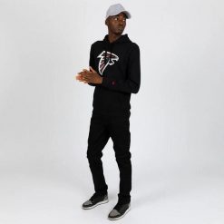 Bluza z kapturem Falcons NFL. Białe bluzy męskie New Era, m, bez wzorów, z kapturem. Za 294.50 zł.