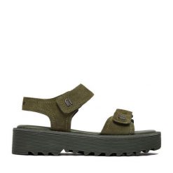 Sandały G-Star Raw. Brązowe sandały damskie G-Star Raw, bez wzorów, bez obcasa, na płaskiej podeszwie, bez zapięcia. Za 249.99 zł.
