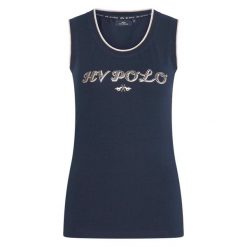 Damski tank top HV Polo Hope. Niebieskie koszule damskie HV POLO, bez wzorów, sportowe, bez kołnierzyka, bez ramiączek. Za 231.50 zł.