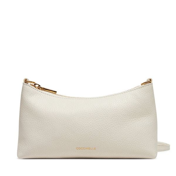 Torebka Coccinelle. Białe listonoszki damskie Coccinelle, bez wzorów, bez dodatków. Za 509.99 zł.
