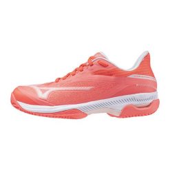 Damskie buty do padla Mizuno Wave Exceed Wos. Białe obuwie sportowe damskie Mizuno, bez wzorów, mizuno wave. Za 439.99 zł.