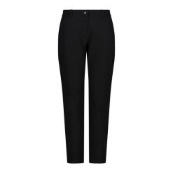 Spodnie damskie z poliestru CMP Unlimitech. Czarne spodnie materiałowe damskie CMP, s, bez wzorów, z poliesteru. Za 340.00 zł.