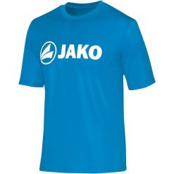 Koszulka Jako fonctionnel Promo. Niebieskie koszulki sportowe męskie Jako, xl, bez wzorów, z materiału, bez kołnierzyka, bez ramiączek, na fitness i siłownię. Za 88.59 zł.