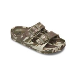 Klapki dla Chłopcy EMBARK RF Zielony. Zielone buty sportowe chłopięce Quiksilver, bez wzorów, z materiału, bez zapięcia. Za 119.99 zł.