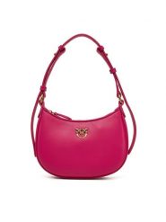PINKO Torebka Half Moon Baby AI 24-25 PLTT 103538 A0F1 Różowy. Czerwone torebki do ręki damskie Pinko, bez wzorów, ze skóry, bez dodatków. Za 649.99 zł.