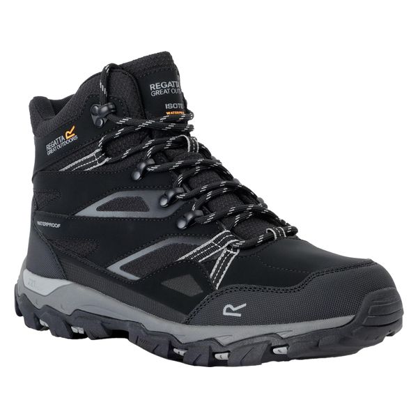 Męskie Buty Do Chodzenia Holcombe III. Czarne trekkingi męskie Regatta, na jesień, trekkingowe. Za 344.99 zł.
