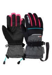 Rękawiczki dla dzieci Reusch Connor R-tex® XT. Czarne rękawiczki dziecięce Reusch, bez wzorów, z elastanu. Za 181.65 zł.